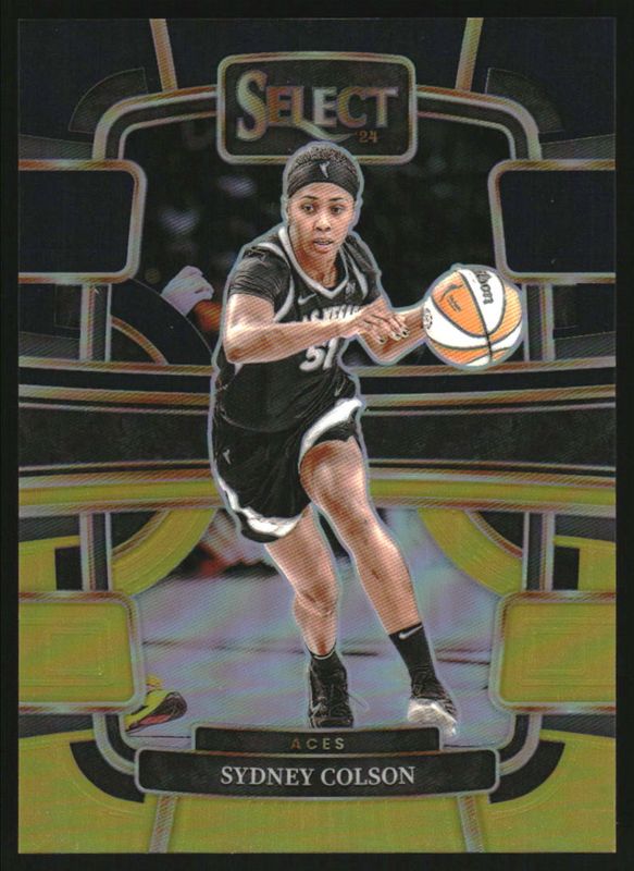 2024 Select WNBA #40 Base Black Gold /5