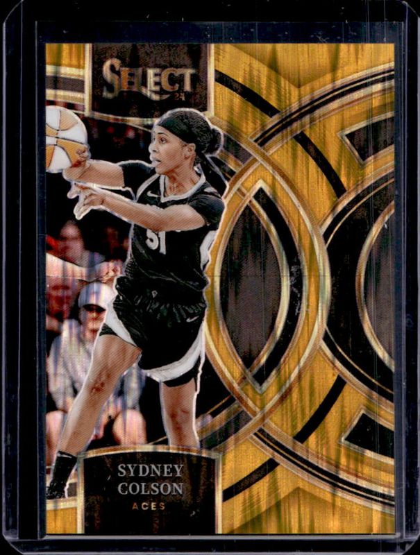 2024 Select WNBA #148 Base Gold Flash /10