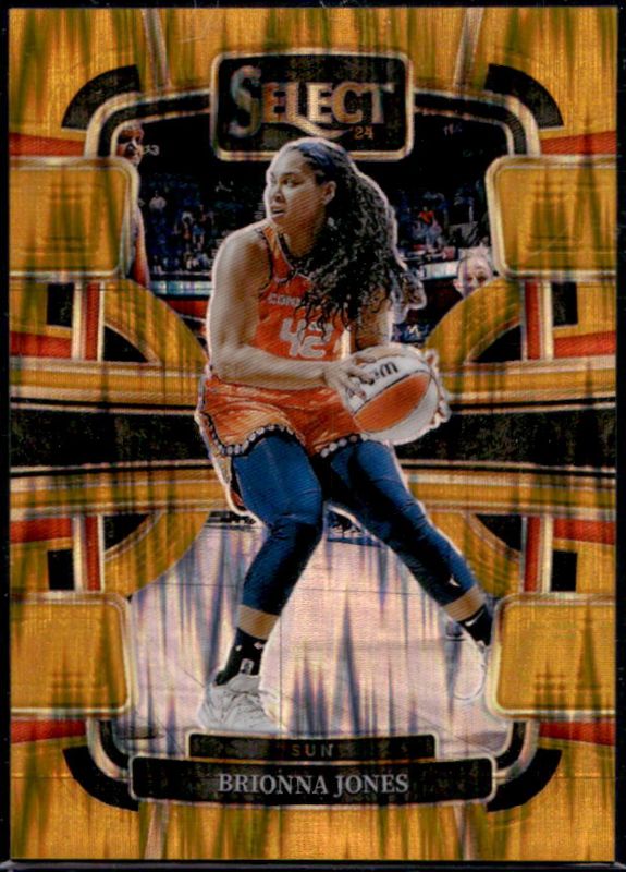 Brionna Jones 2024 Select WNBA #88 Base Gold Flash /10 RAW
