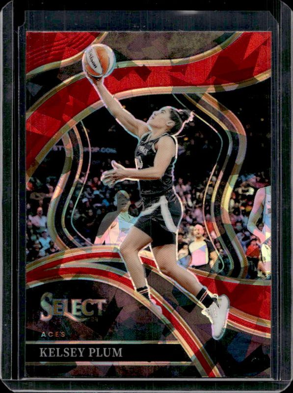 Kelsey Plum 2024 Select WNBA #205 Base Red Ice RAW