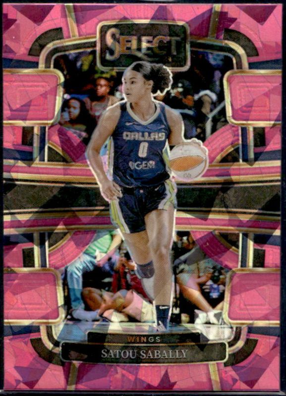 Satou Sabally 2024 Select WNBA #39 Base Pink Ice RAW