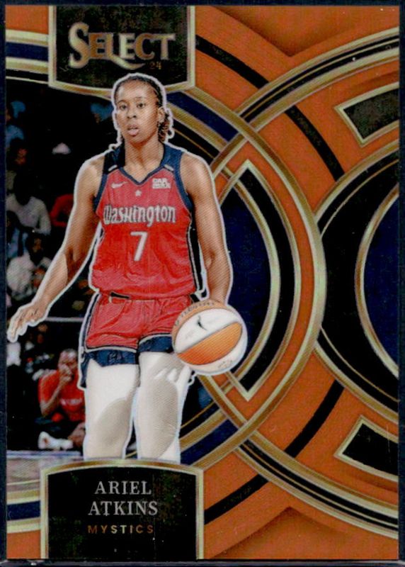 Ariel Atkins 2024 Select WNBA #153 Base Orange /125 RAW