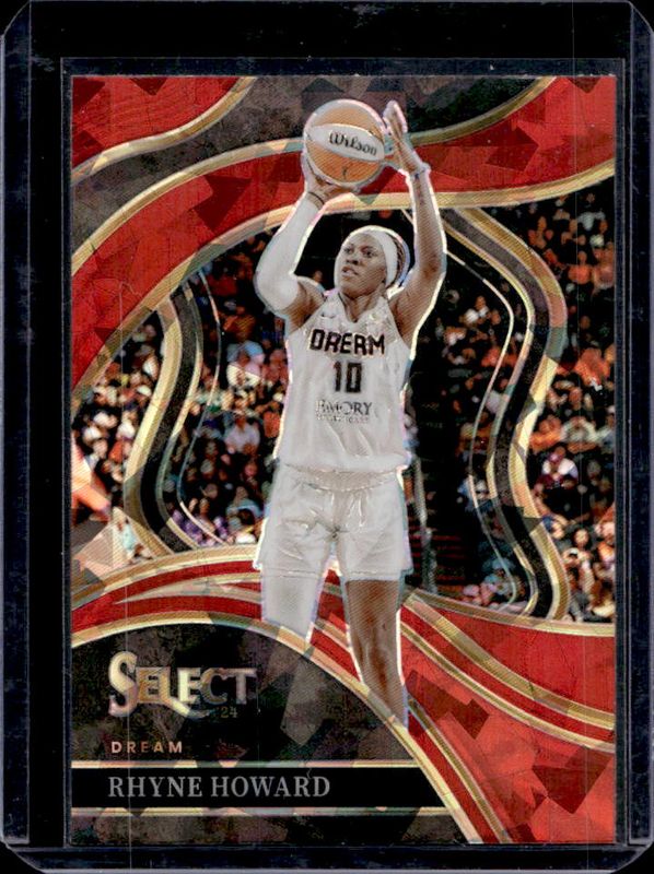 Rhyne Howard 2024 Select WNBA #203 Base Red Ice Rookie RAW