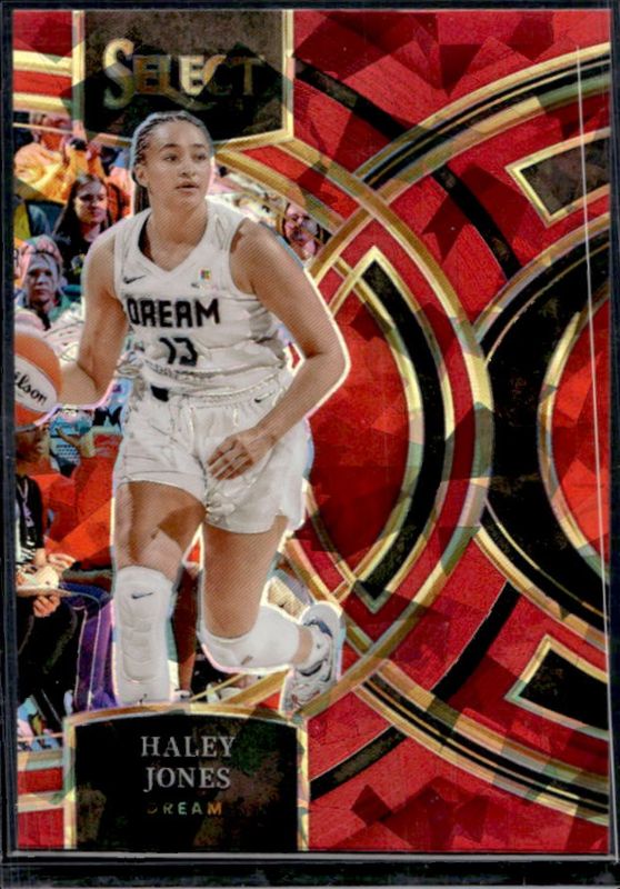 Haley Jones 2024 Select WNBA #165 Base Red Ice Rookie RAW