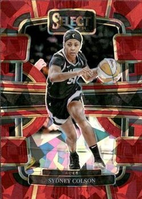 Sydney Colson 2024 Select WNBA #40 Base Red Ice RAW