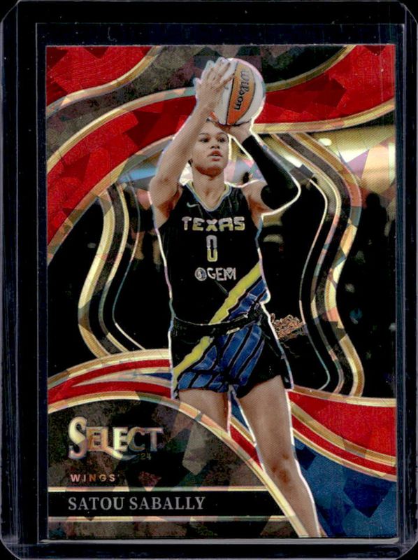 Satou Sabally 2024 Select WNBA #226 Base Red Ice RAW