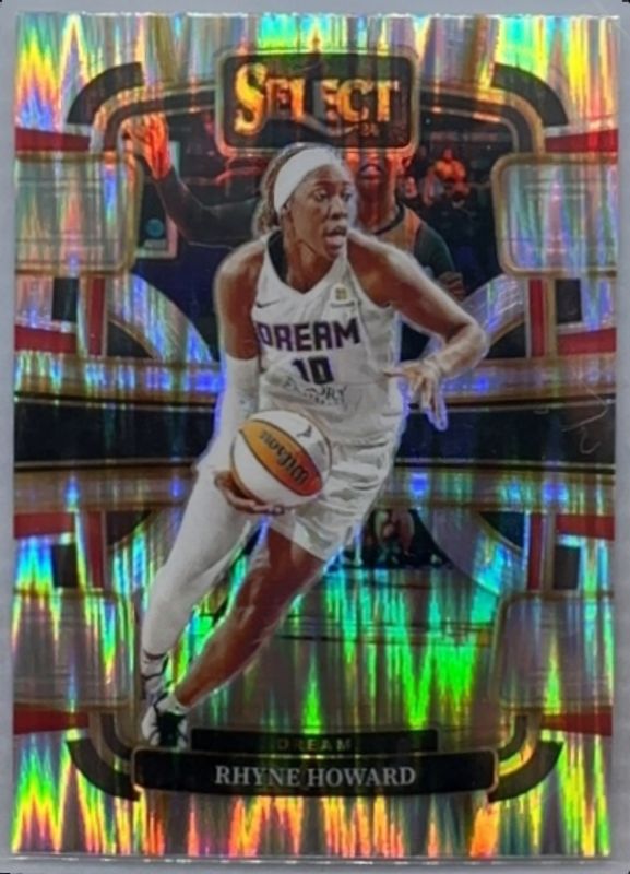 Rhyne Howard 2024 Select WNBA #65 Base Silver Flash Rookie RAW