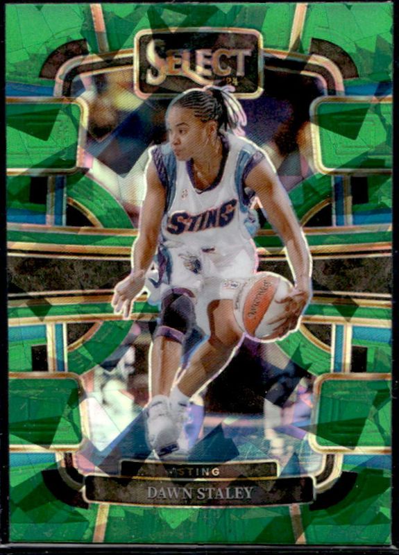 Dawn Staley 2024 Select WNBA #20 Base Green Ice RAW