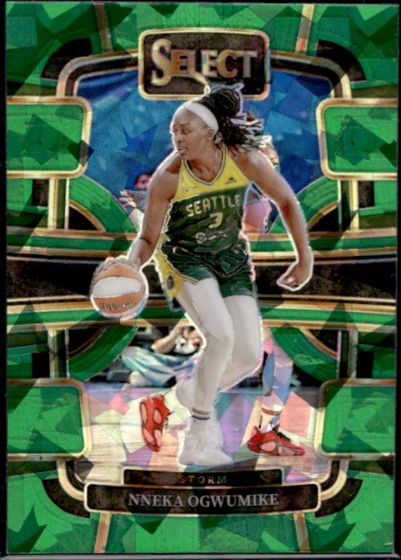 Nneka Ogwumike 2024 Select WNBA #90 Base Green Ice RAW