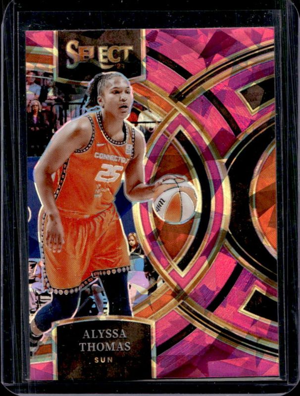 Alyssa Thomas 2024 Select WNBA #172 Base Pink Ice RAW
