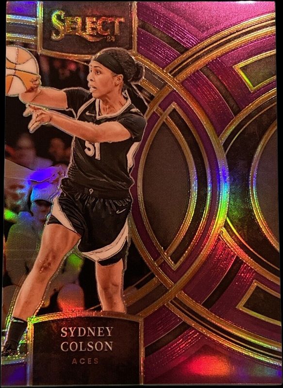 Sydney Colson 2024 Select WNBA #148 Base Purple /149 RAW