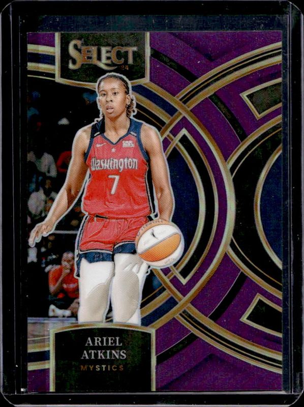 Ariel Atkins 2024 Select WNBA #153 Base Purple Ice /149 RAW
