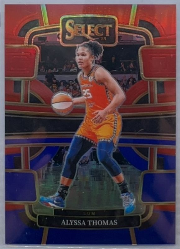 Alyssa Thomas 2024 Select WNBA #2 Base Red & Blue /399 RAW