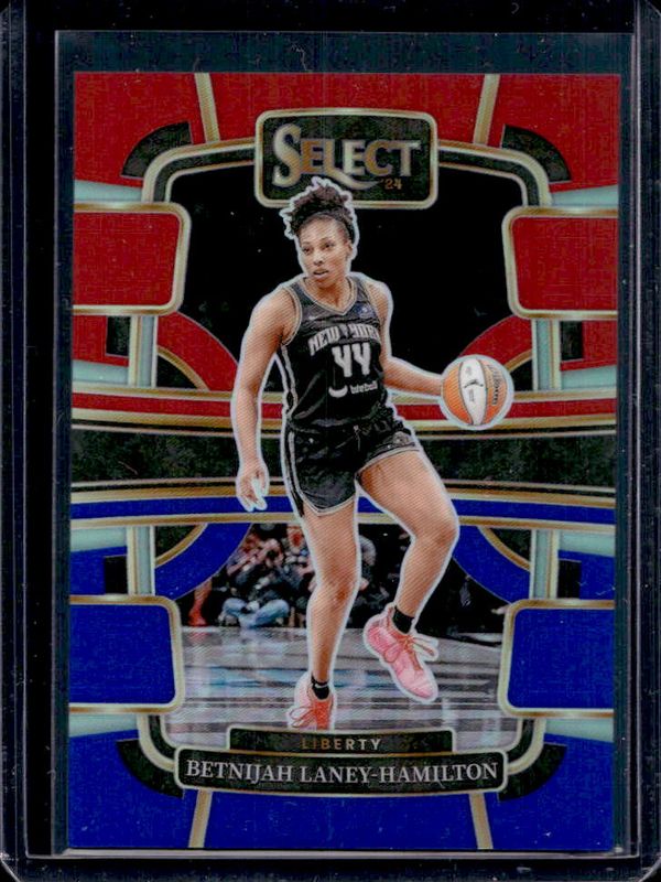 Betnijah Laney 2024 Select WNBA #11 Base Red & Blue /399 RAW