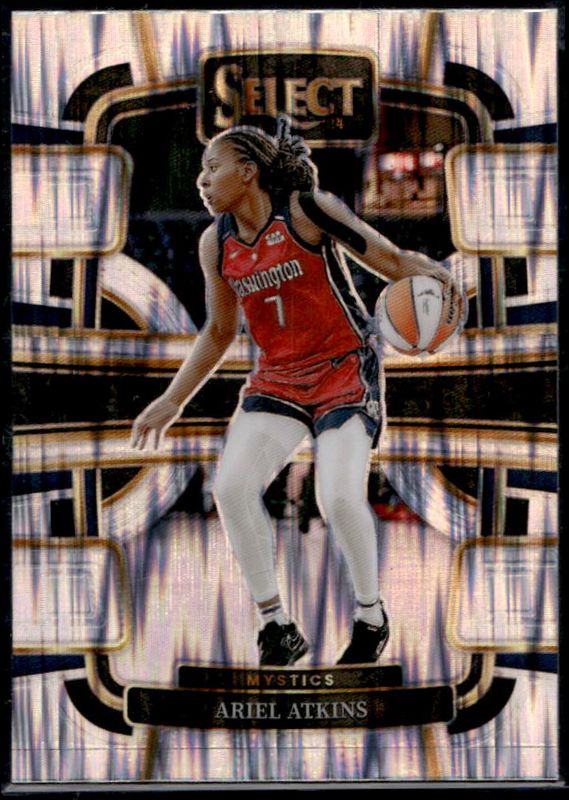 Ariel Atkins 2024 Select WNBA #64 Base Silver Flash RAW