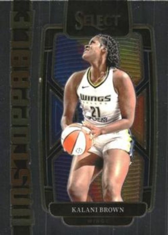Kalani Brown 2024 Select WNBA #4 Unstoppable RAW