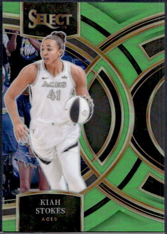2024 Select WNBA #179 Base Neon Green /75