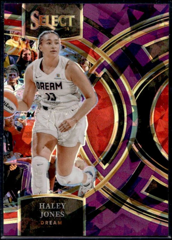 Haley Jones 2024 Select WNBA #165 Base Purple Ice /149 Rookie RAW