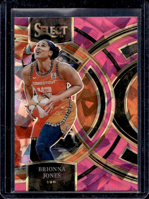 Brionna Jones 2024 Select WNBA #192 Base Pink Ice RAW