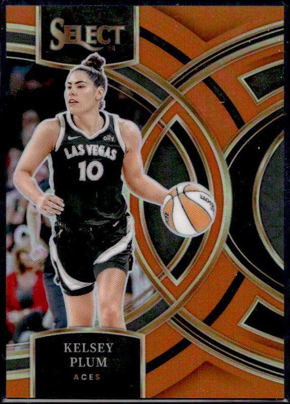 Kelsey Plum 2024 Select WNBA #105 Base Orange /125 RAW