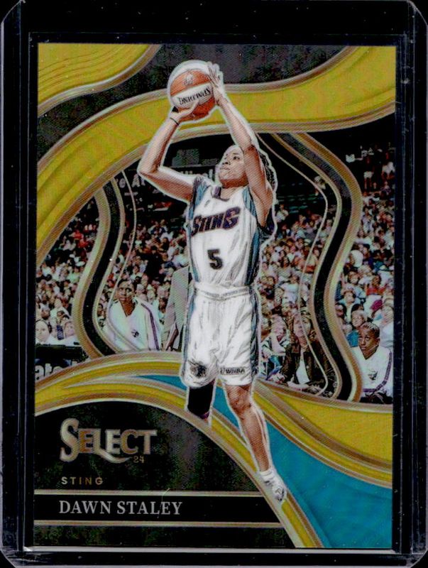 Dawn Staley 2024 Select WNBA #216 Base Gold /10 RAW