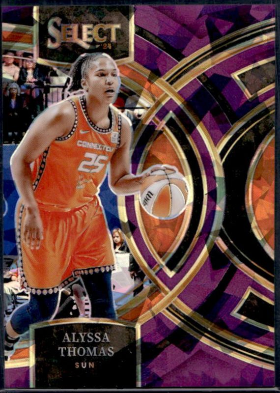 Alyssa Thomas 2024 Select WNBA #172 Base Purple Ice /149 RAW