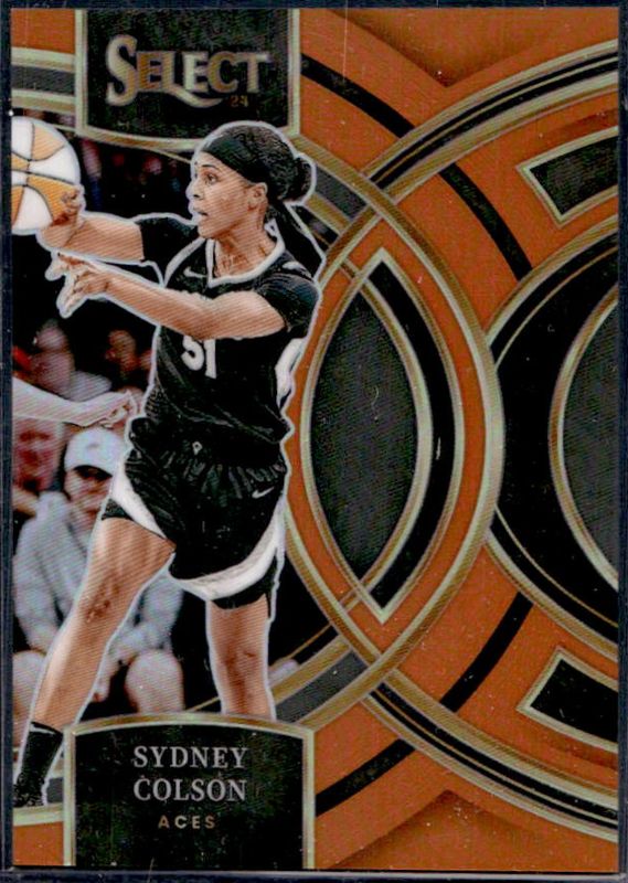 Sydney Colson 2024 Select WNBA #148 Base Orange /125 RAW
