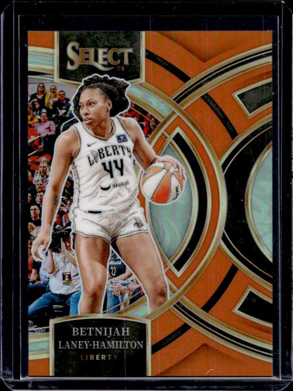Betnijah Laney 2024 Select WNBA #136 Base Orange /125 RAW