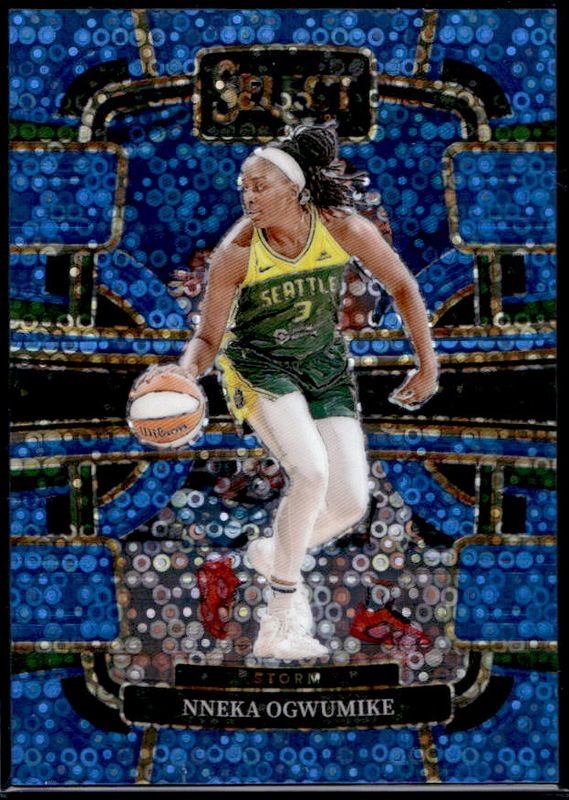 Nneka Ogwumike 2024 Select WNBA #90 Base Light Blue Disco /125 RAW