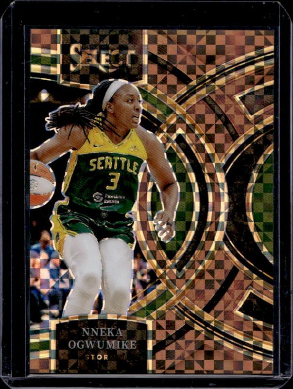 Nneka Ogwumike 2024 Select WNBA #149 Base Bronze Checker /49 RAW