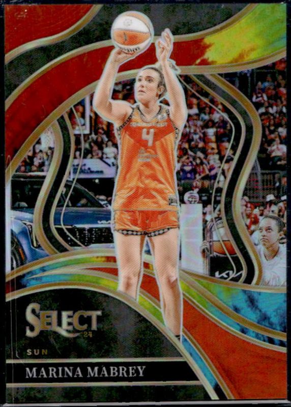 Marina Mabrey 2024 Select WNBA #229 Base Tie-Dye /25 RAW