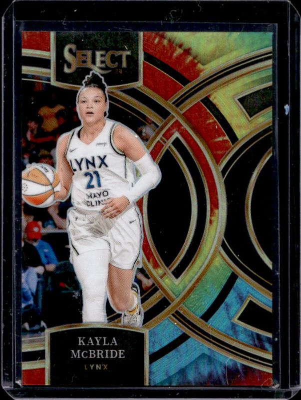 Kayla McBride 2024 Select WNBA #176 Base Tie-Dye /25 RAW