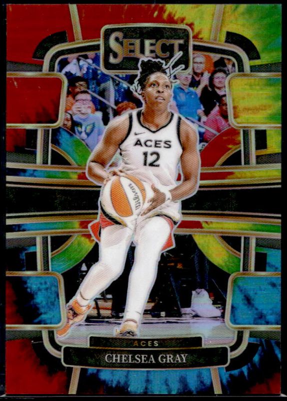 Chelsea Gray 2024 Select WNBA #94 Base Tie-Dye /25 RAW