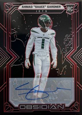 2022 Obsidian #131 Rookie Autographs - Electric Etch Red /10