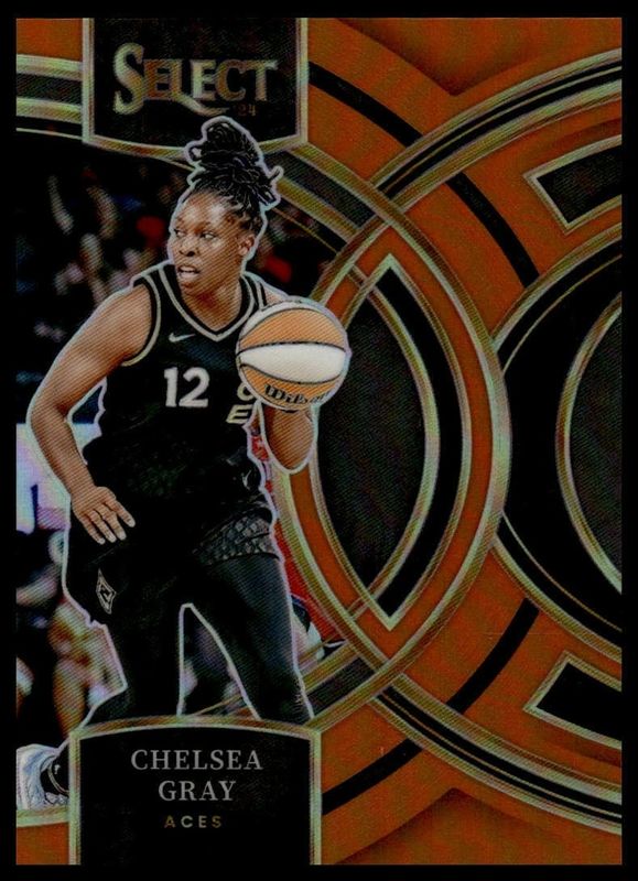 Chelsea Gray 2024 Select WNBA #138 Base Orange /125 RAW