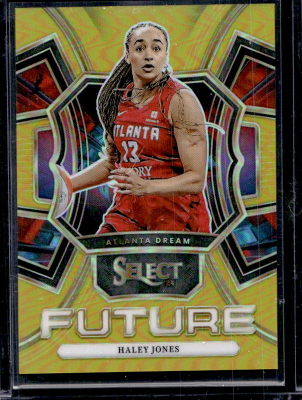 Haley Jones 2024 Select WNBA #20 Select Future Gold /10 Rookie RAW