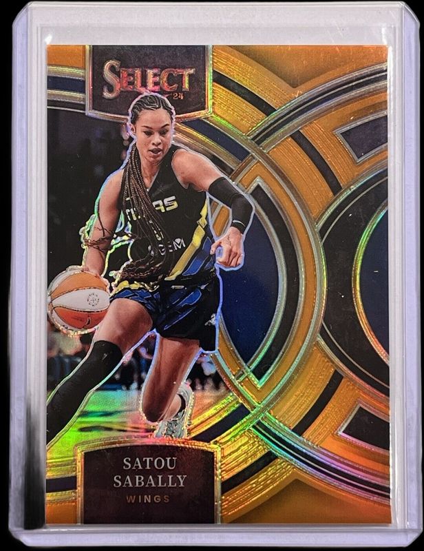 Satou Sabally 2024 Select WNBA #197 Base Orange /125 RAW