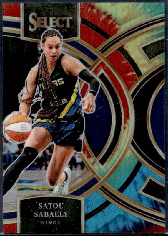 Satou Sabally 2024 Select WNBA #197 Base Tie-Dye /25 RAW