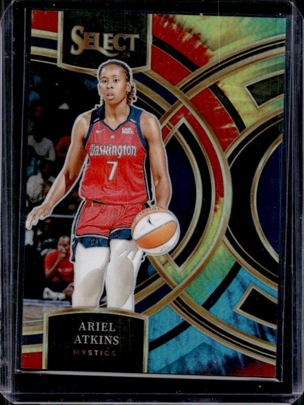 Ariel Atkins 2024 Select WNBA #153 Base Tie-Dye /25 RAW