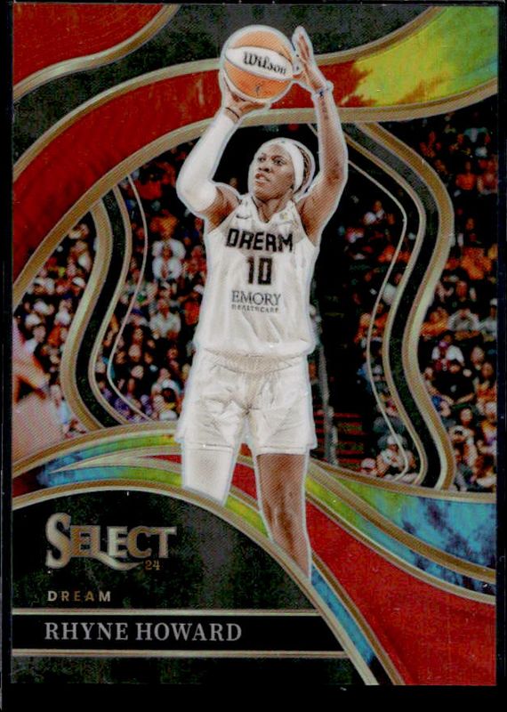 Rhyne Howard 2024 Select WNBA #203 Base Tie-Dye /25 Rookie RAW