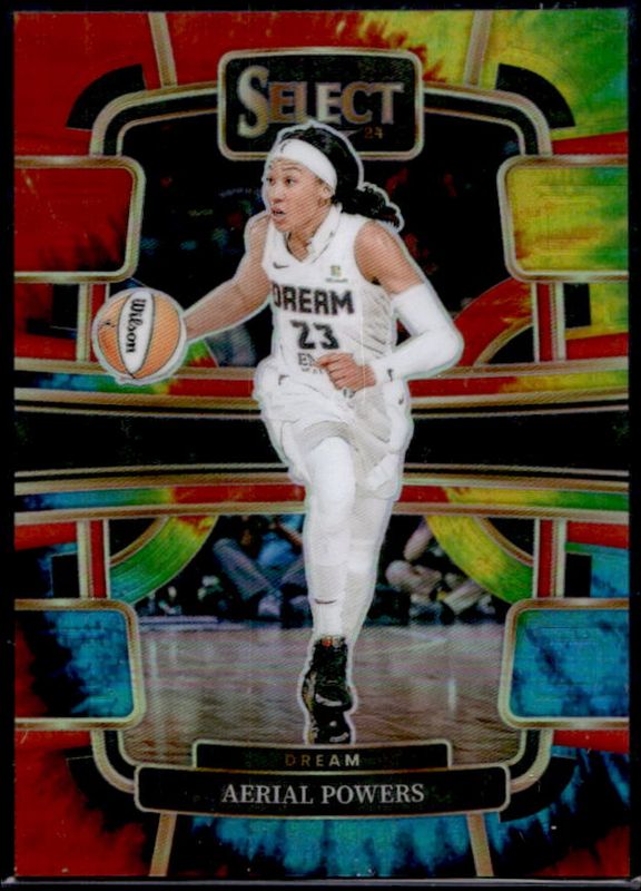 Aerial Powers 2024 Select WNBA #70 Base Tie-Dye /25 RAW