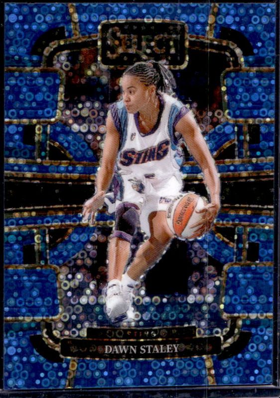 Dawn Staley 2024 Select WNBA #20 Base Light Blue Disco /125 RAW