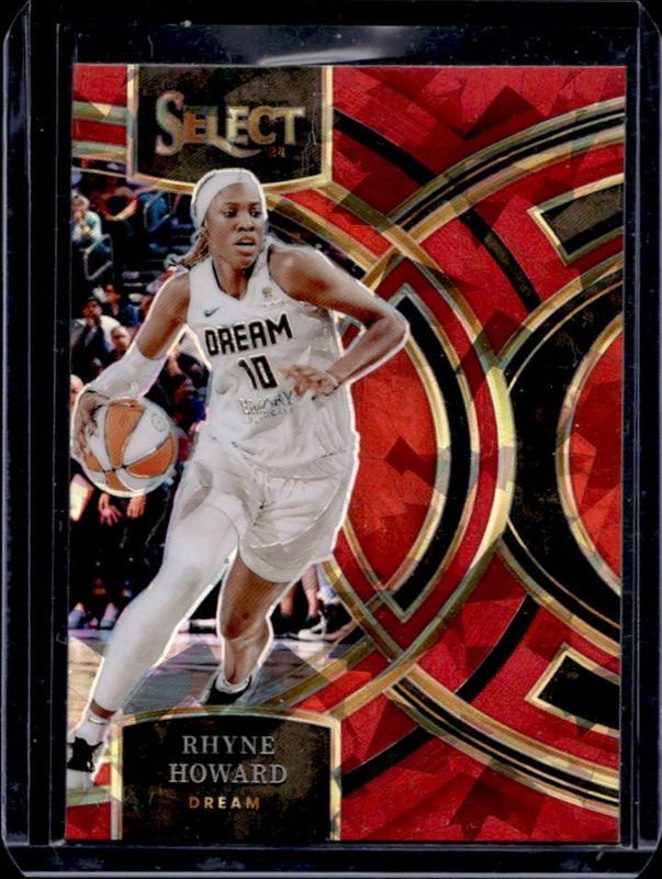 Rhyne Howard 2024 Select WNBA #140 Base Red Ice Rookie RAW