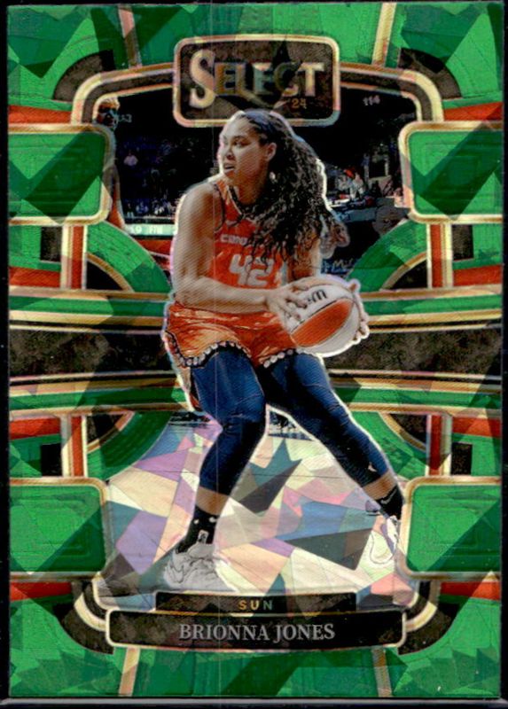 Brionna Jones 2024 Select WNBA #88 Base Green Ice RAW