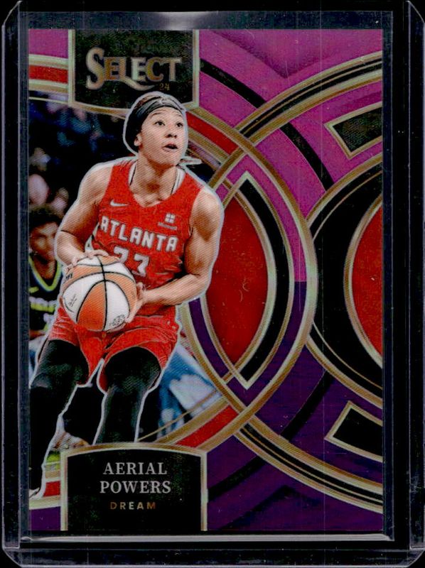 Aerial Powers 2024 Select WNBA #145 Base Pink & Purple /99 RAW