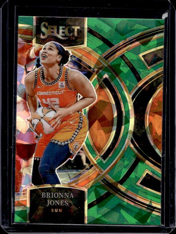 Brionna Jones 2024 Select WNBA #192 Base Green Ice RAW