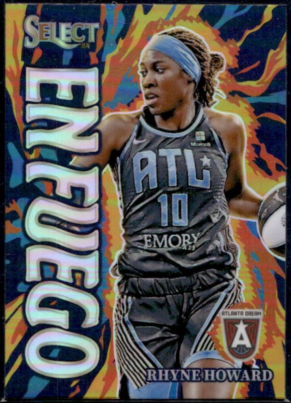 Rhyne Howard 2024 Select WNBA #4 En Fuego Silver Rookie RAW