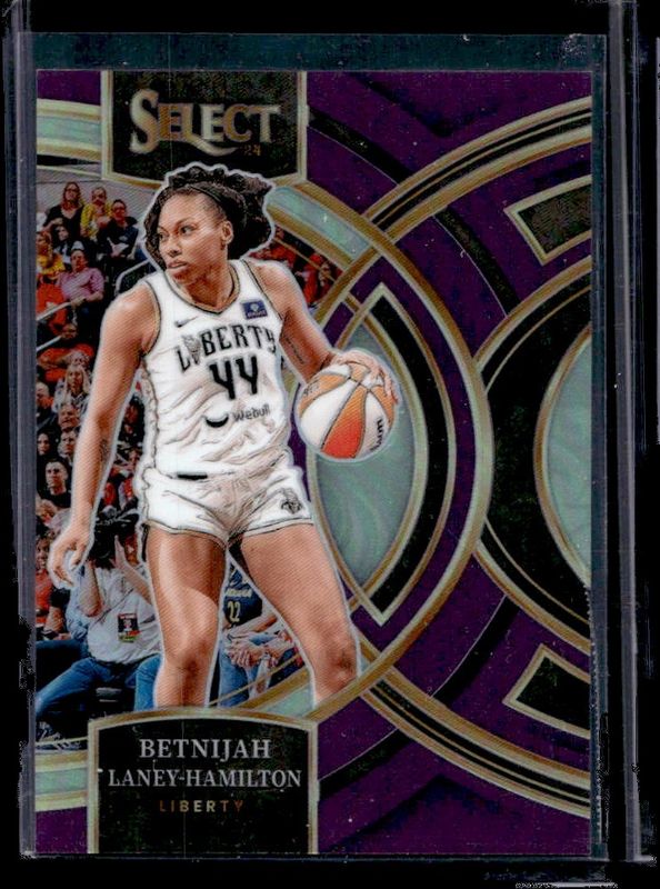 Betnijah Laney 2024 Select WNBA #136 Base Purple /149 RAW