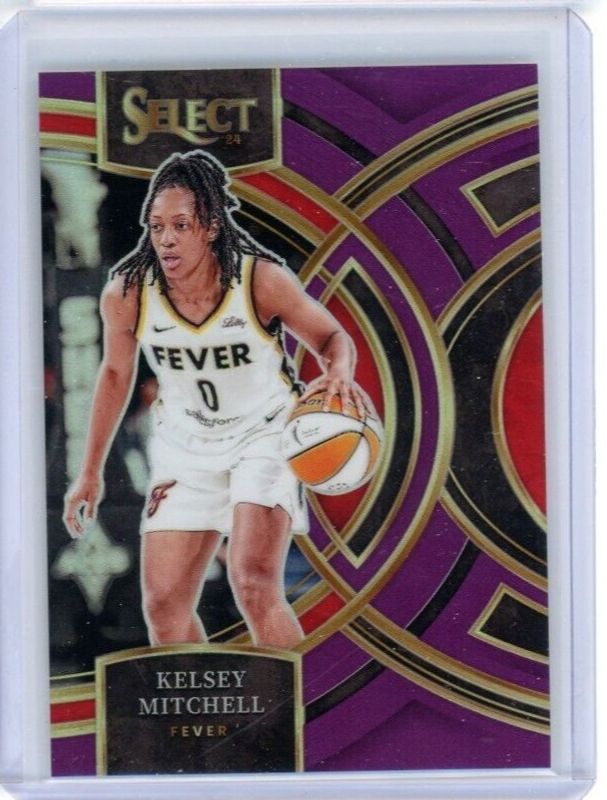 Kelsey Mitchell 2024 Select WNBA #118 Base Purple /149 RAW