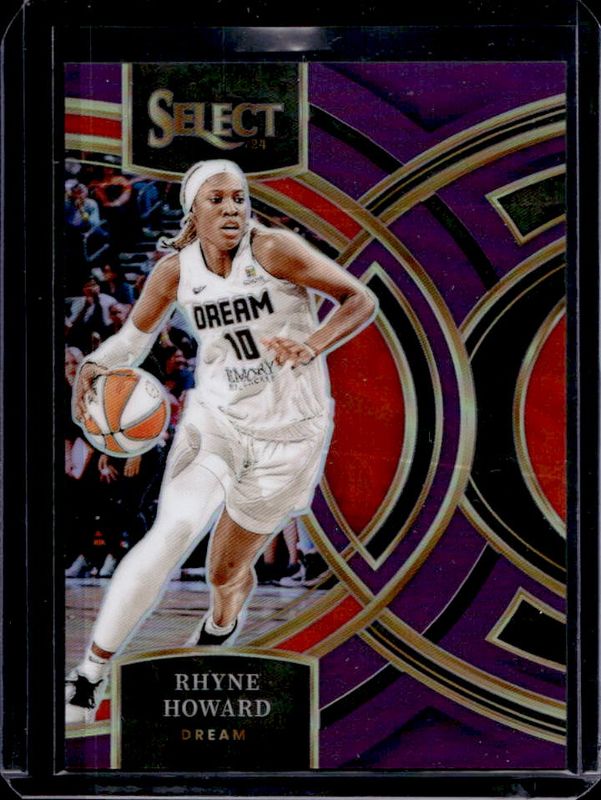 Rhyne Howard 2024 Select WNBA #140 Base Purple /149 Rookie RAW